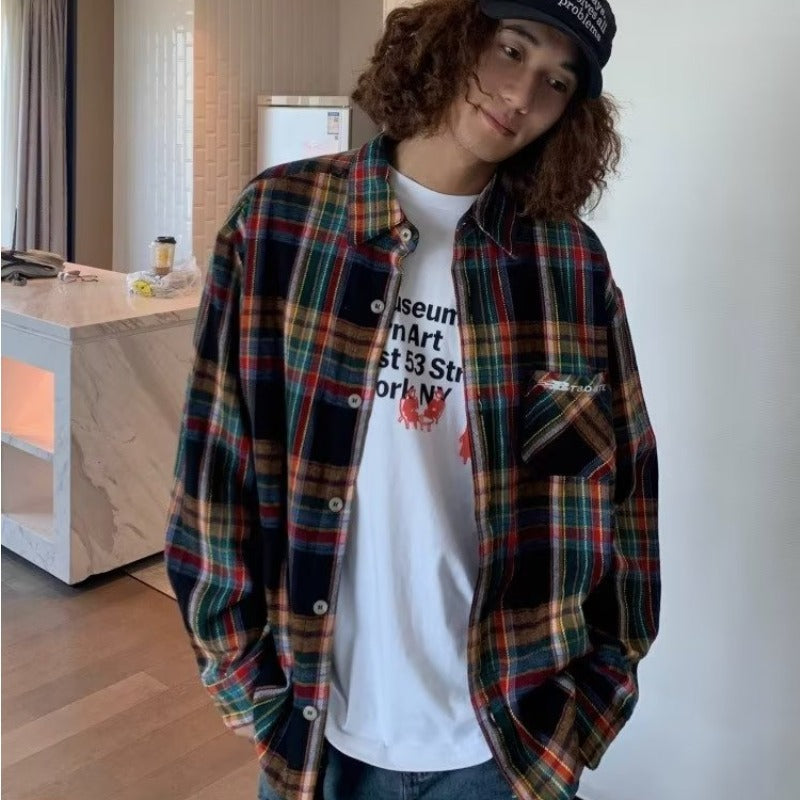 Trendy Loose Casual Jacket For Spring And Fall